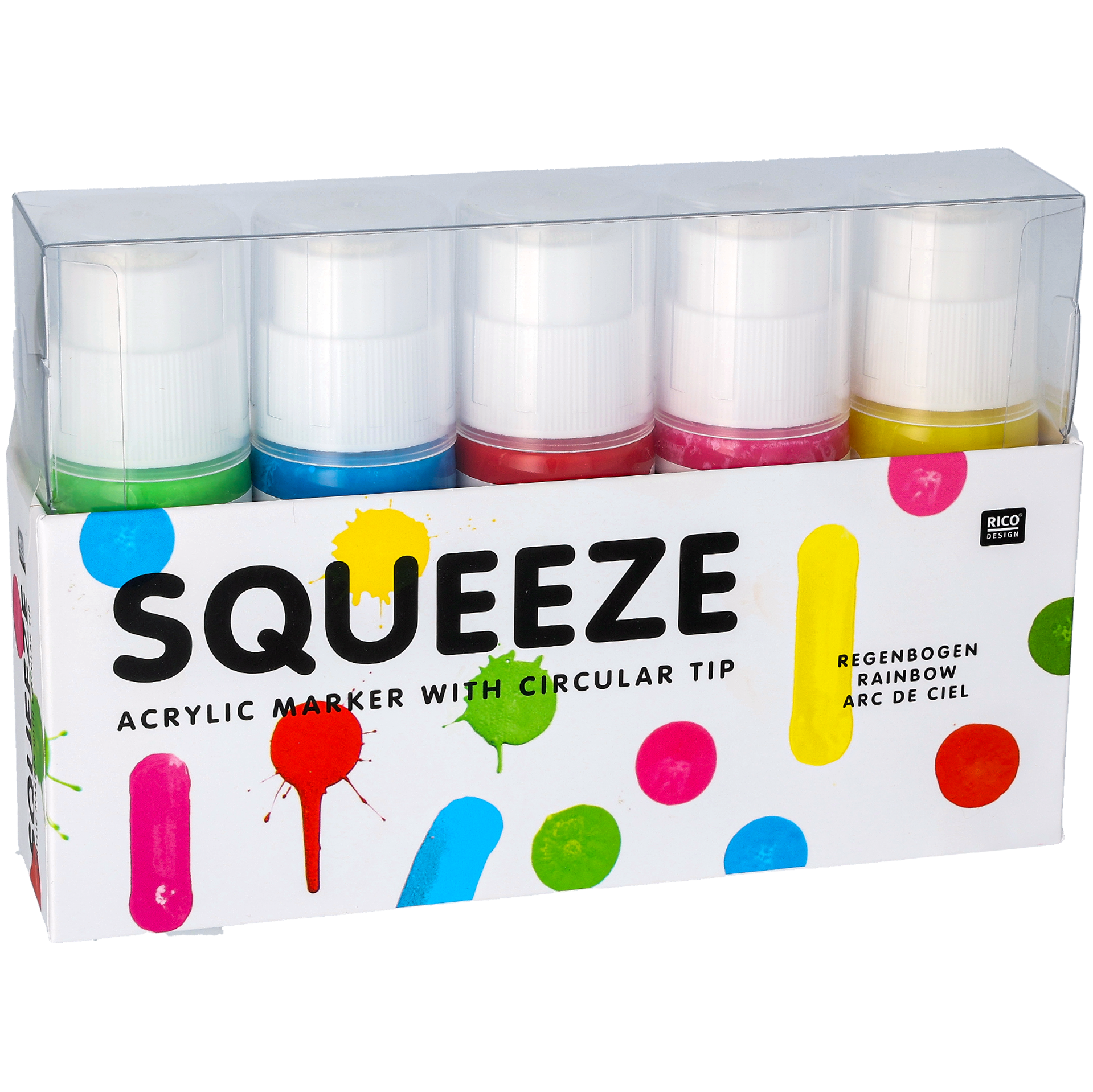 Squeeze akrylpennset, basic
