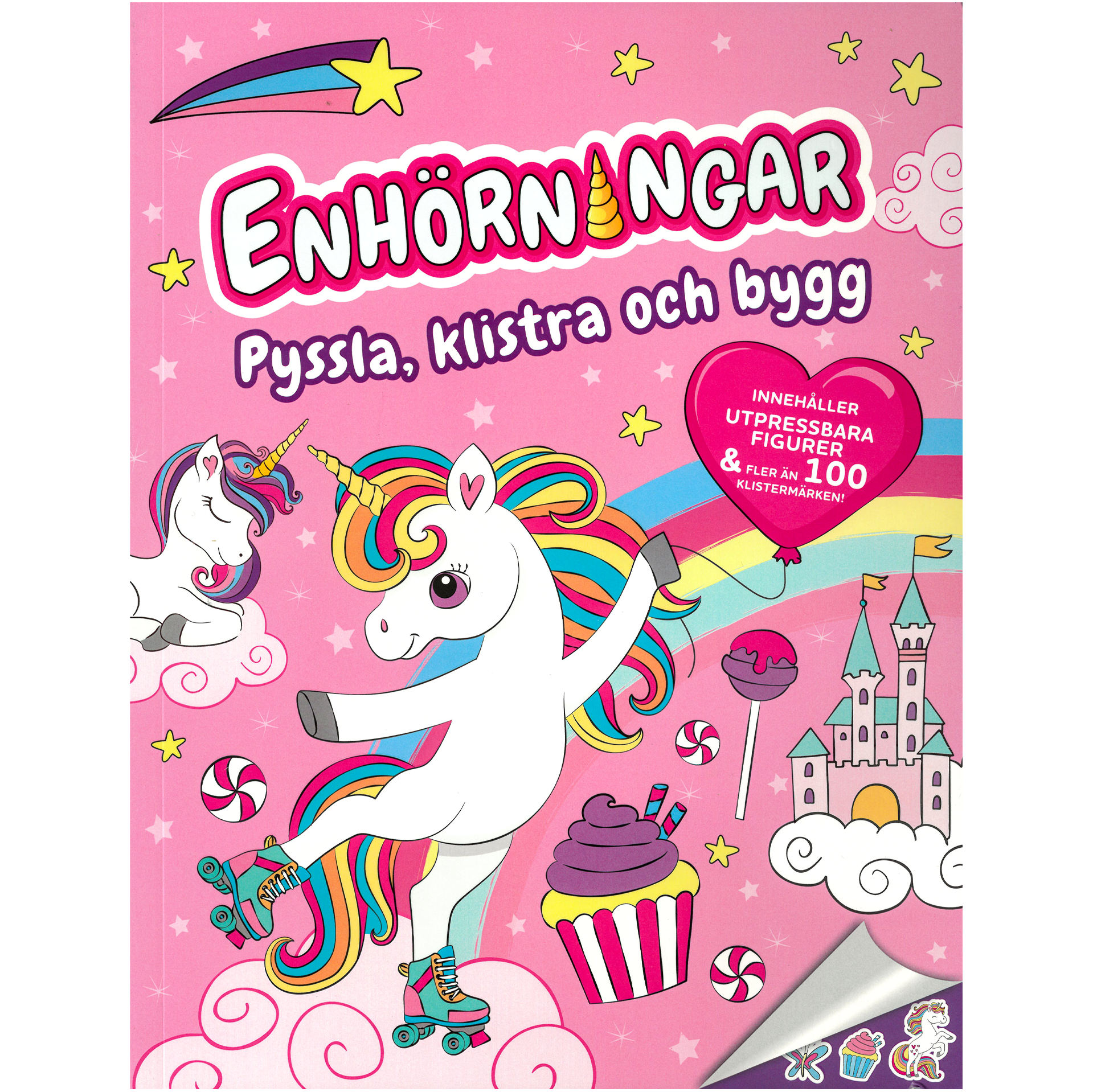 Enh&ouml;rningar, pyssla, klistra och bygg