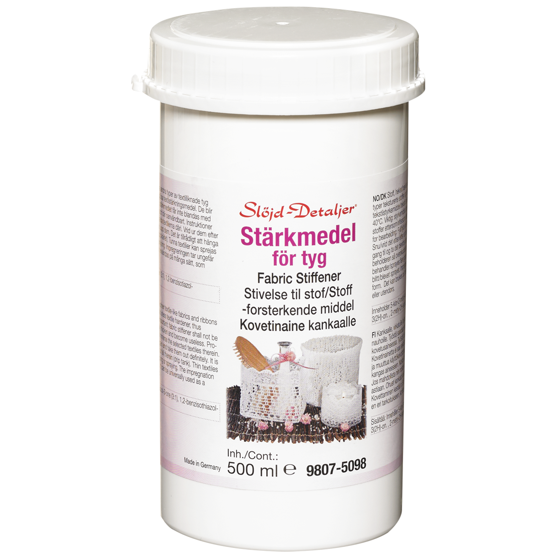 St&auml;rkmedel f&ouml;r tyg, 500 ml