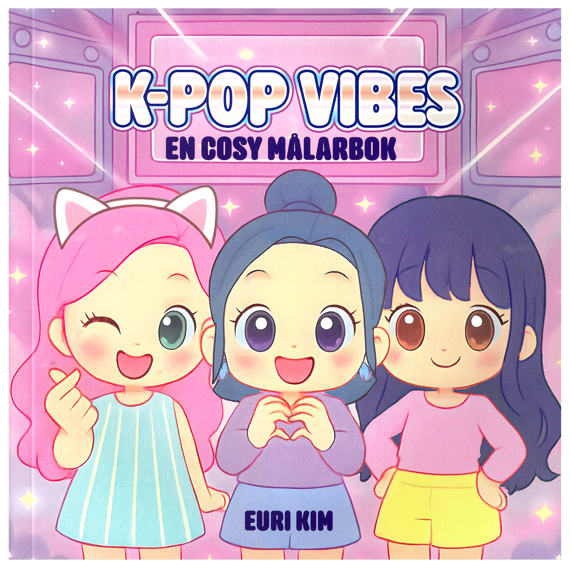 K-Pop vibes en cosy m&aring;larbok