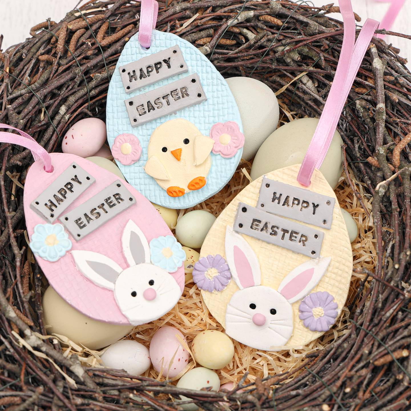 H&auml;ngande &auml;gg i lufttorkande lera