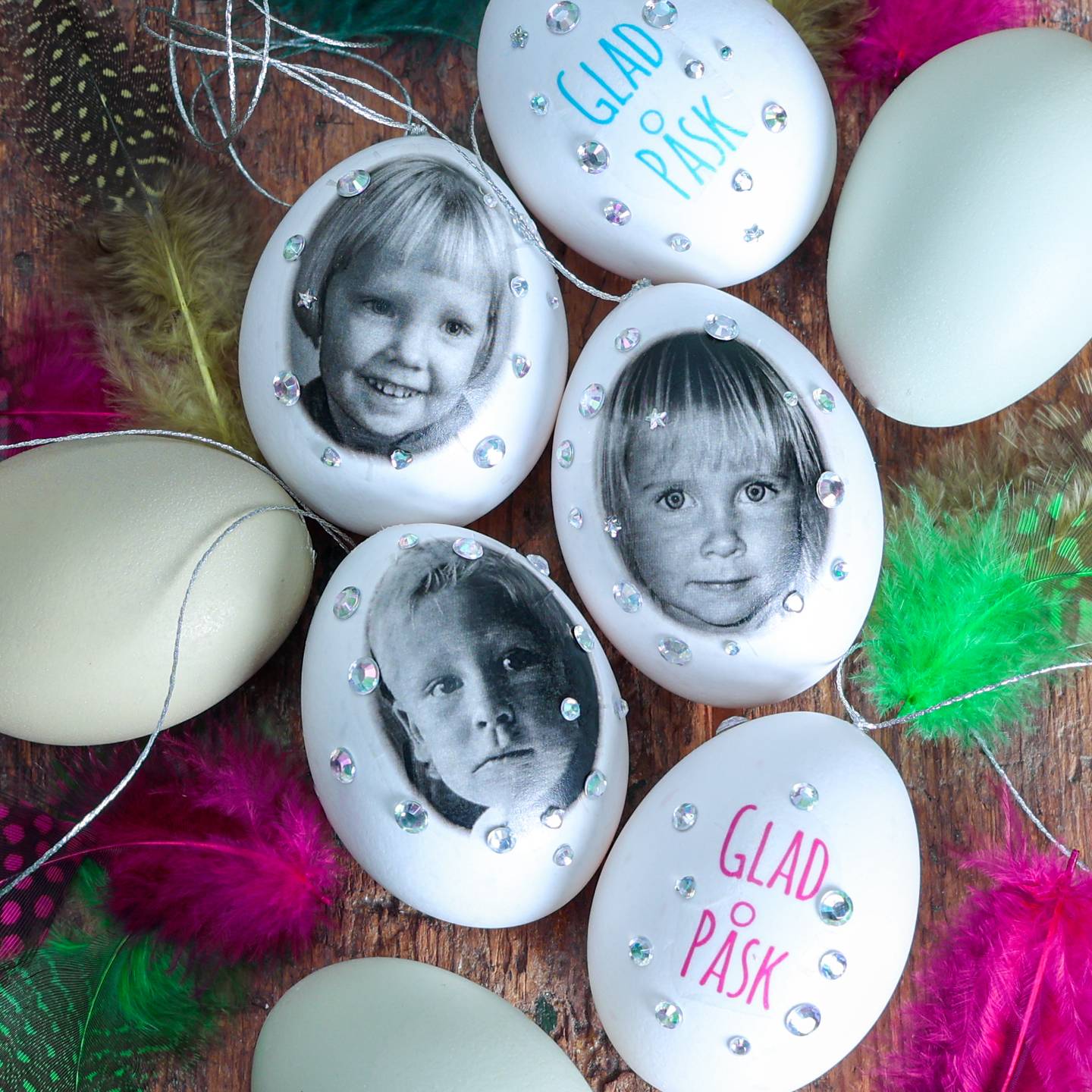 Transfermotiv på påskäggen