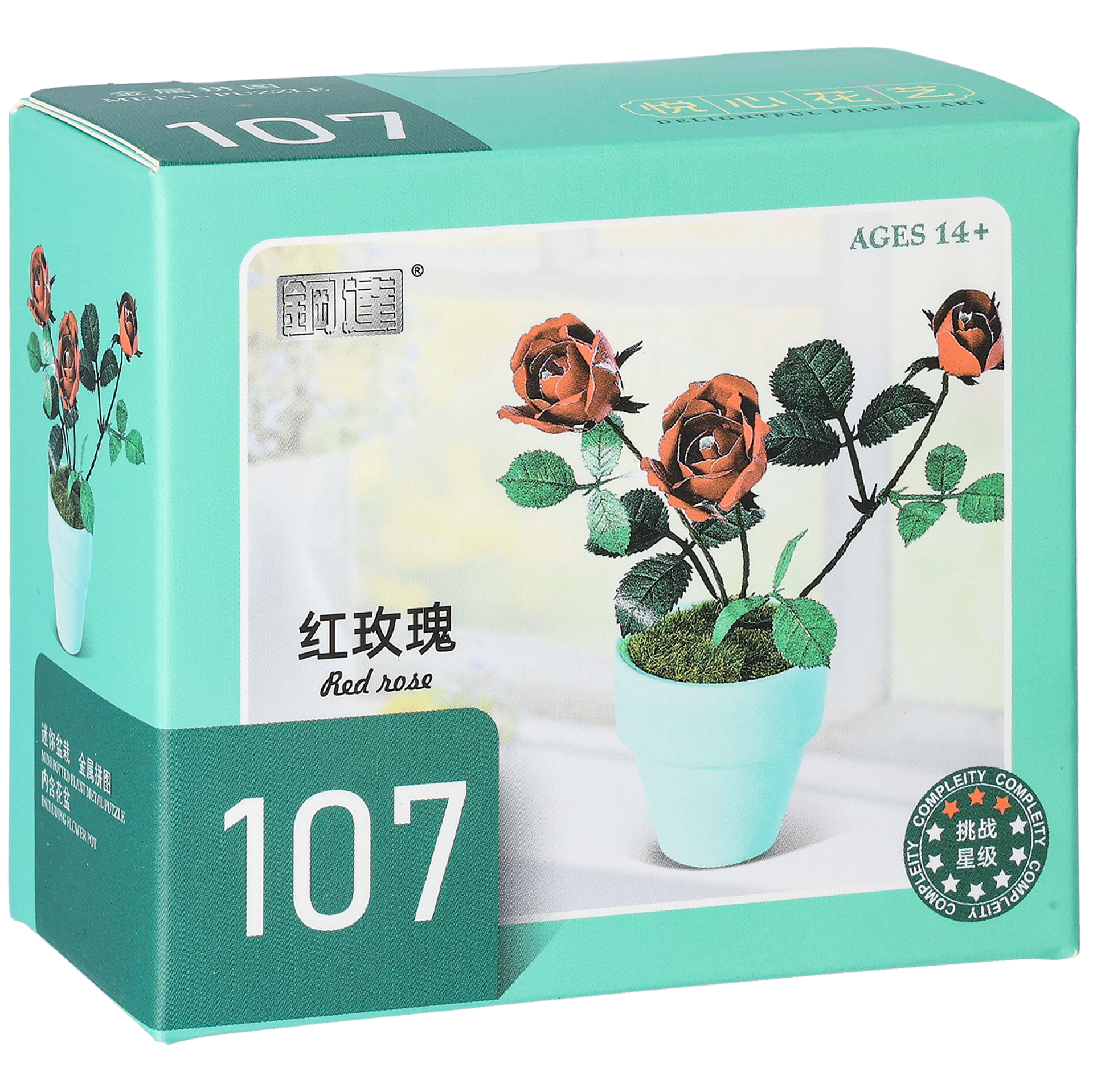 DIY Sm&aring;blommor i metall, rosor