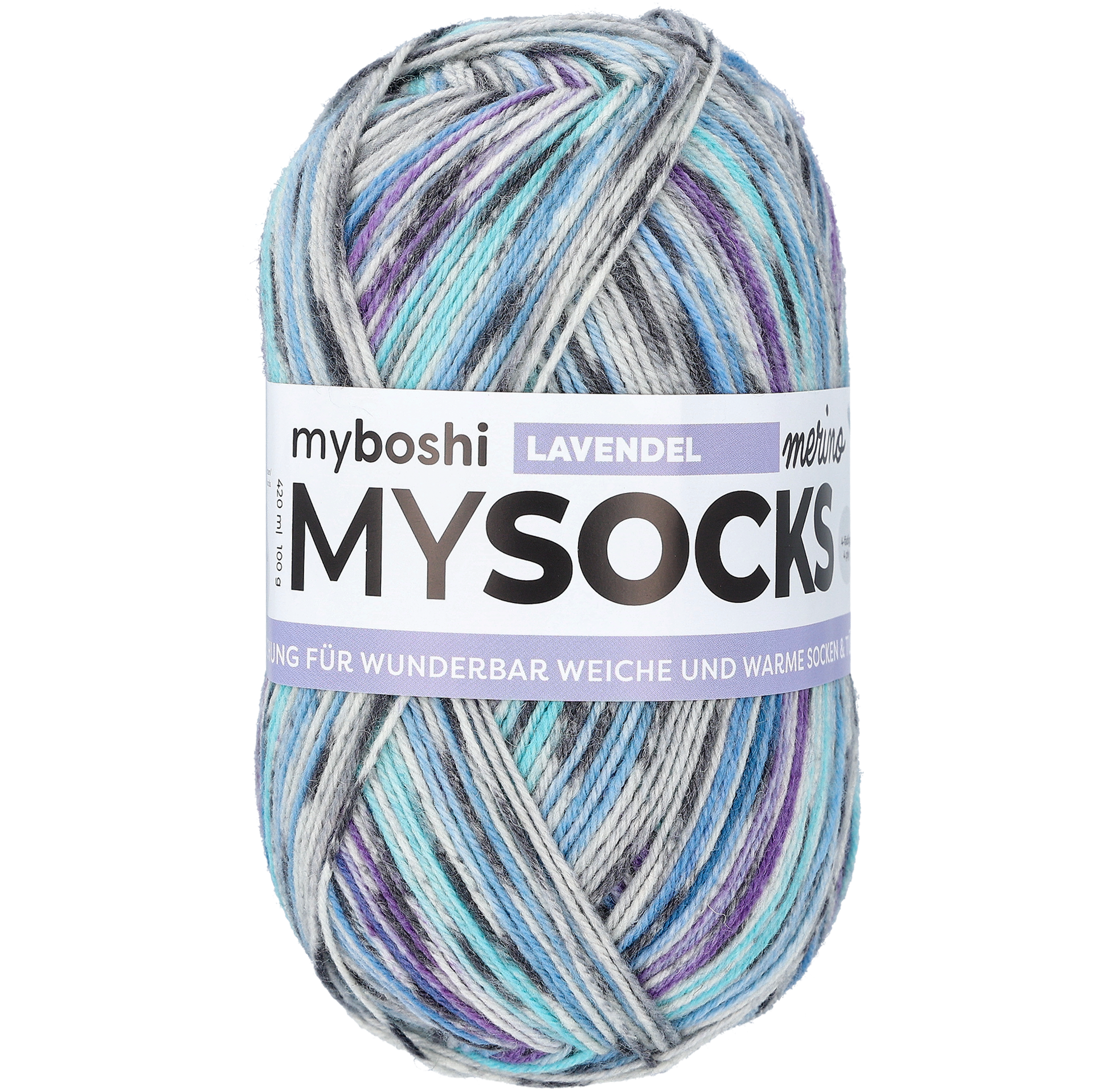 MySocks Merino, lavendel