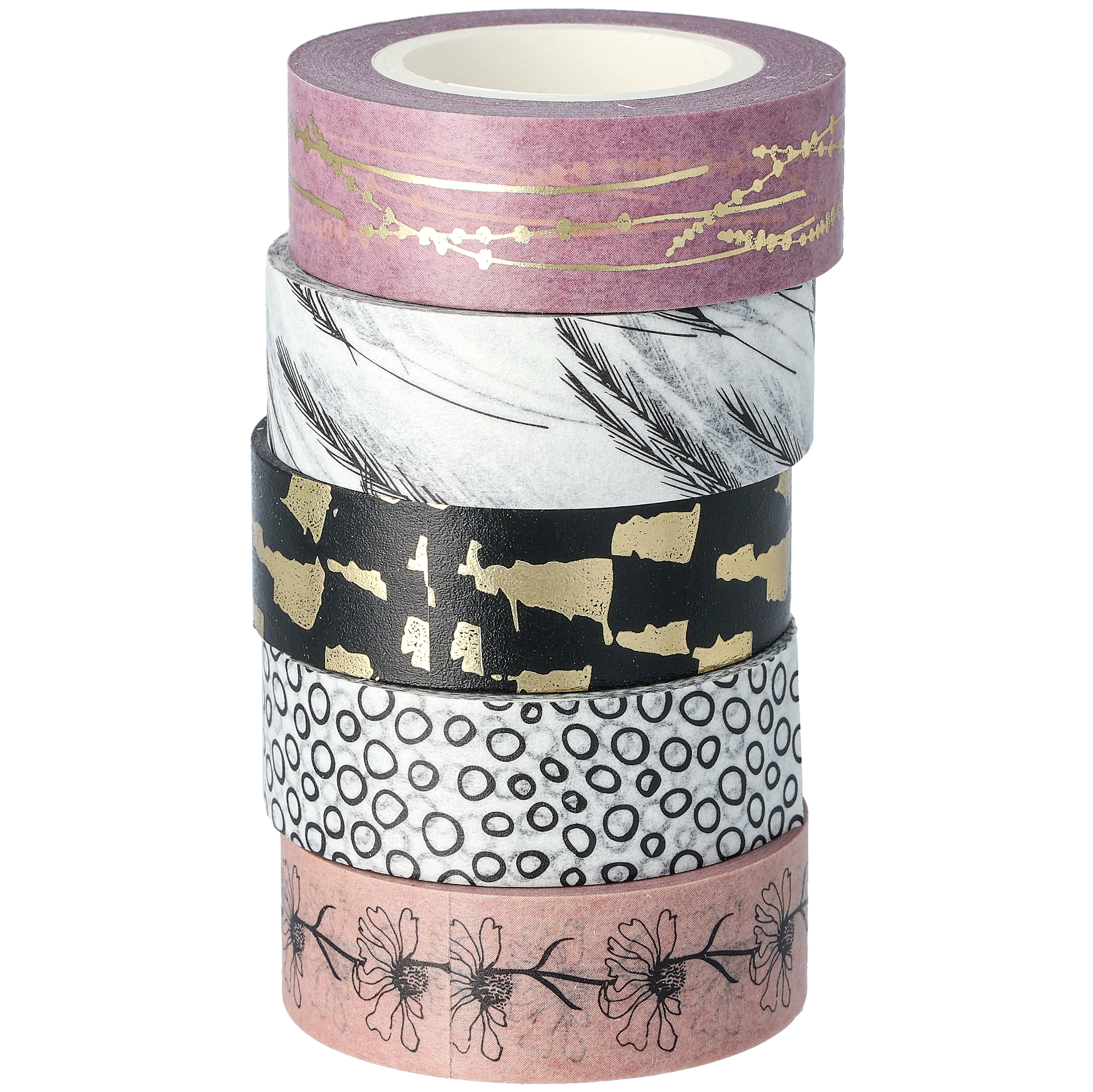 Washi tape set in the meadow