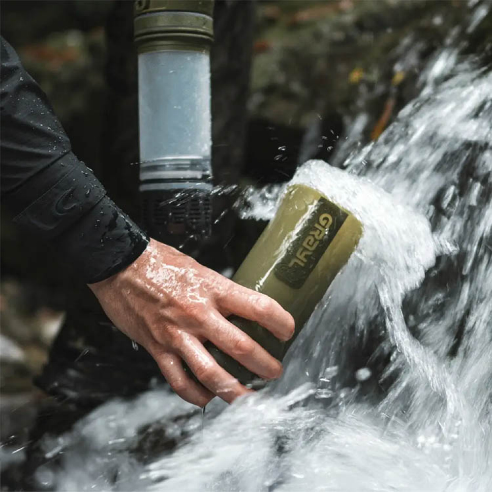 Vannrensflaske, Grayl