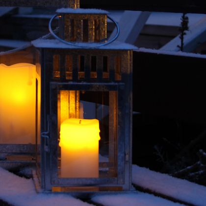 Lys med skumringssensor