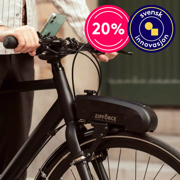 Zipforce - elmotor til sykkelen