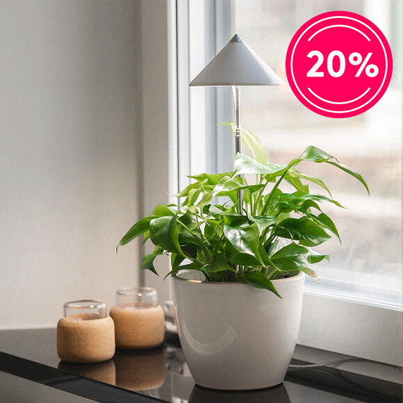 Plantelampe på stang 7W