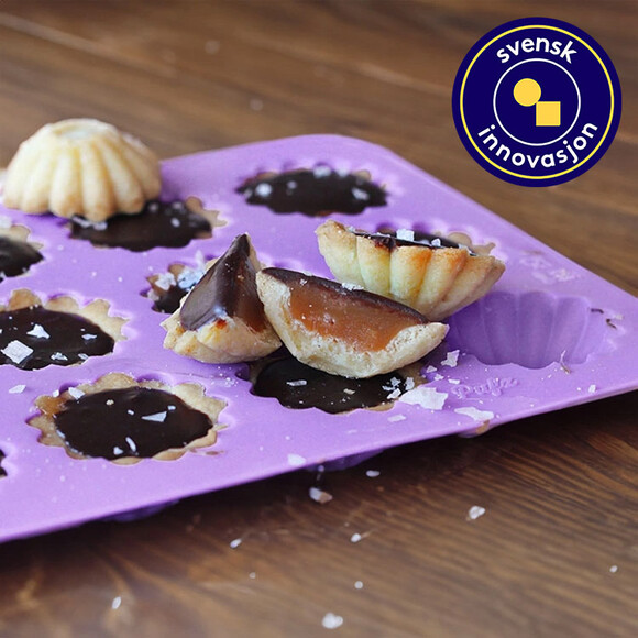 Småkakeform av silikon