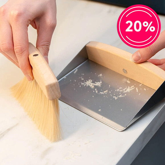 Bordbørste med spade