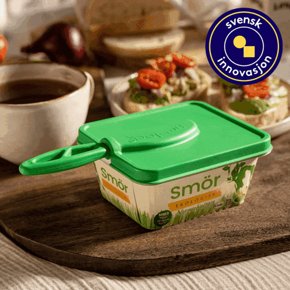 Brelock, lokk med smørkniv