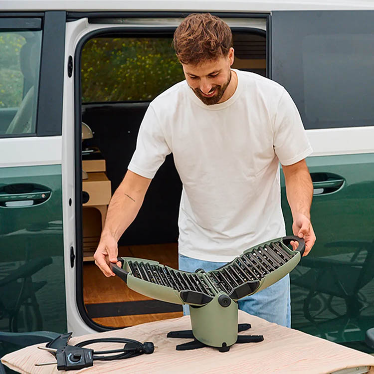 Bærbar elektrisk grill, NomadiQ Bærbar elektrisk grill, NomadiQ