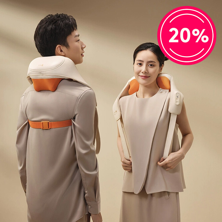 Massasjeapparat for skuldre og nakke, Breo Massasjeapparat for skuldre og nakke, Breo