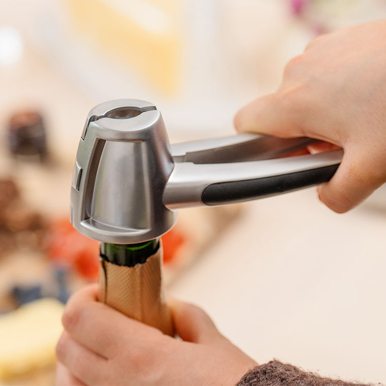 Champagne&aring;pner med godt grep