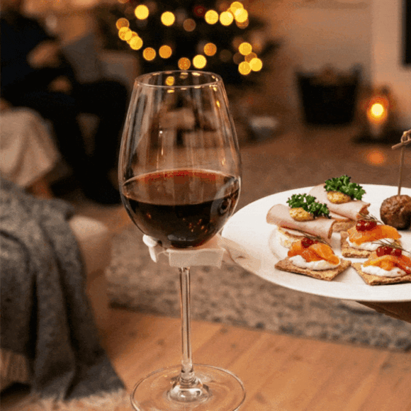 Glassholder til tallerken 10-pakning