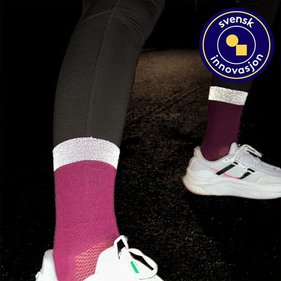 L&oslash;pesokker med refleks