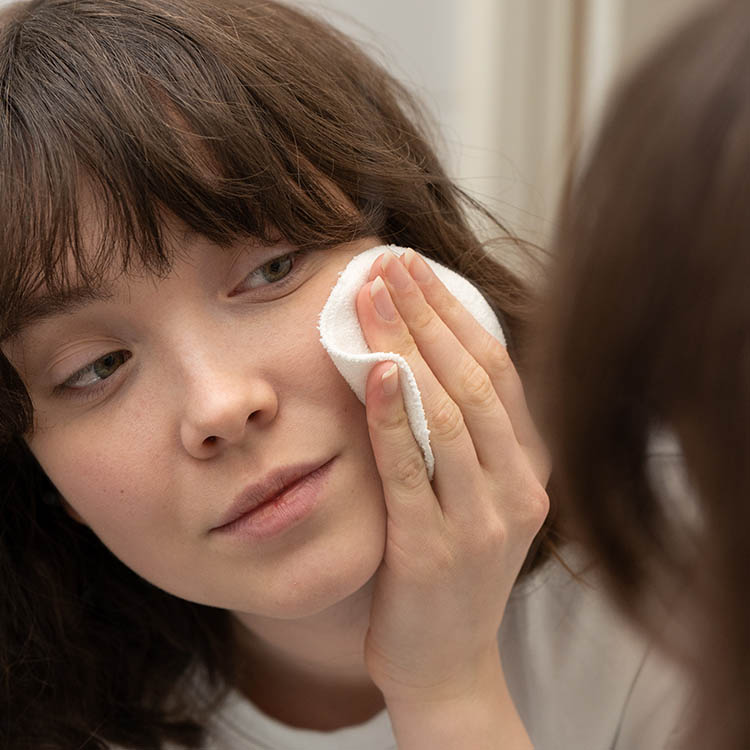 Vaskbare bomullspads, 10-pakning