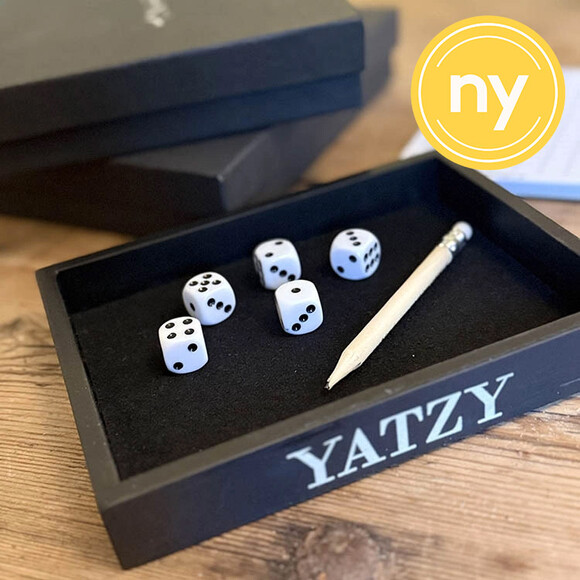 Reise-Yatzy med spilleeske