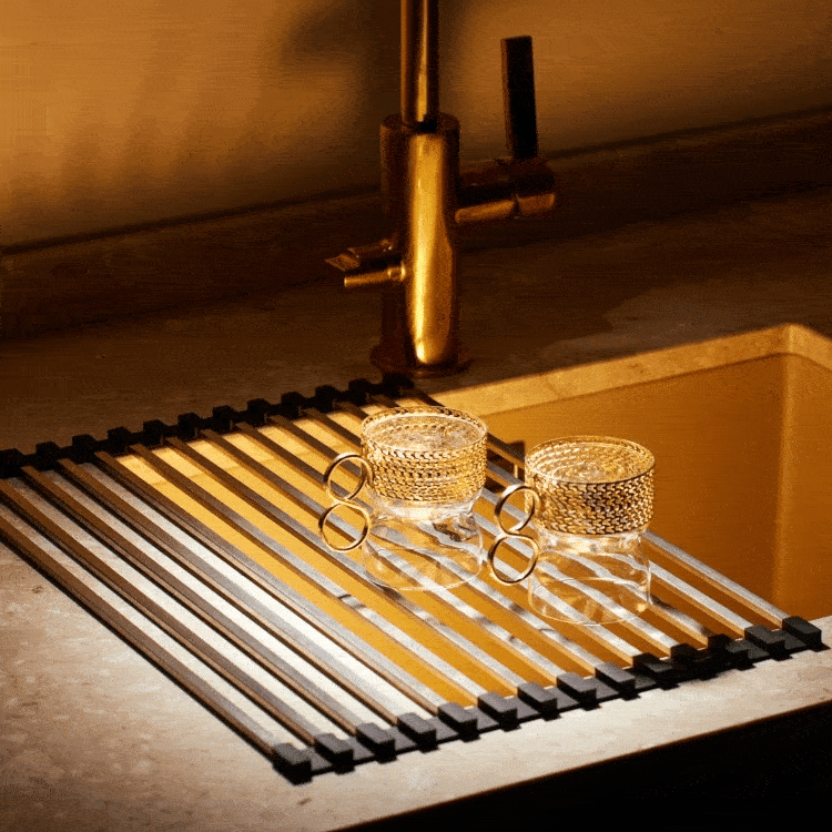 T&oslash;rkematte for oppvask Happy Sinks