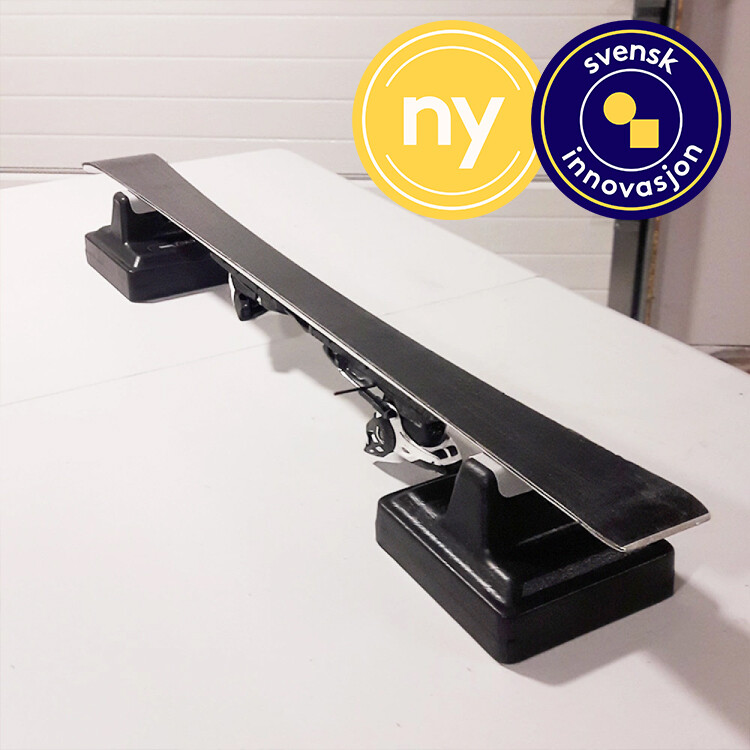 Portabelt sm&oslash;restativ for alpinski