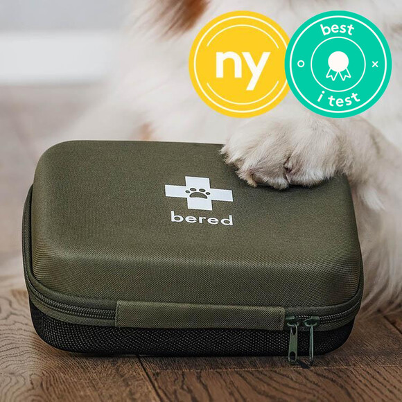 F&oslash;rstehjelpsskrin for hund og katt, Bered