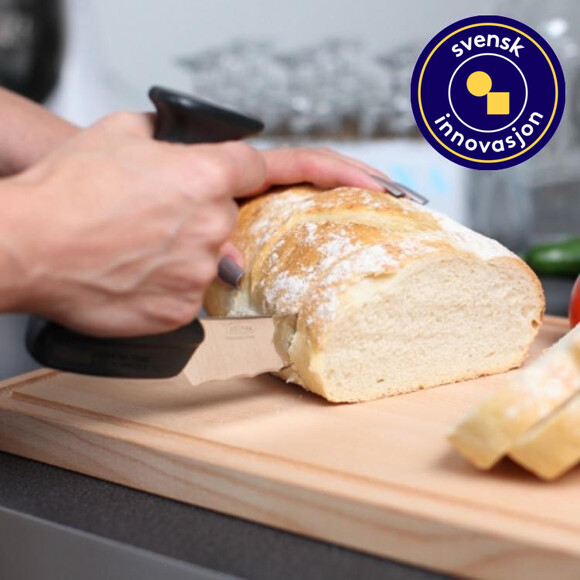 Ergonomisk br&oslash;dkniv