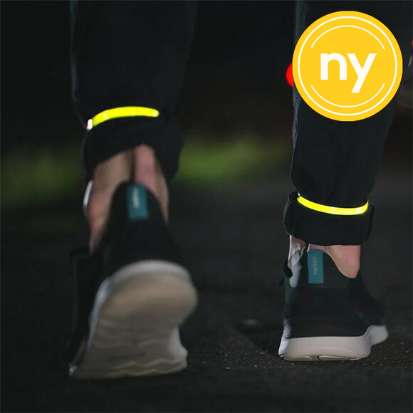 Reflekterende sykkelbukseklemmer 2-pakning