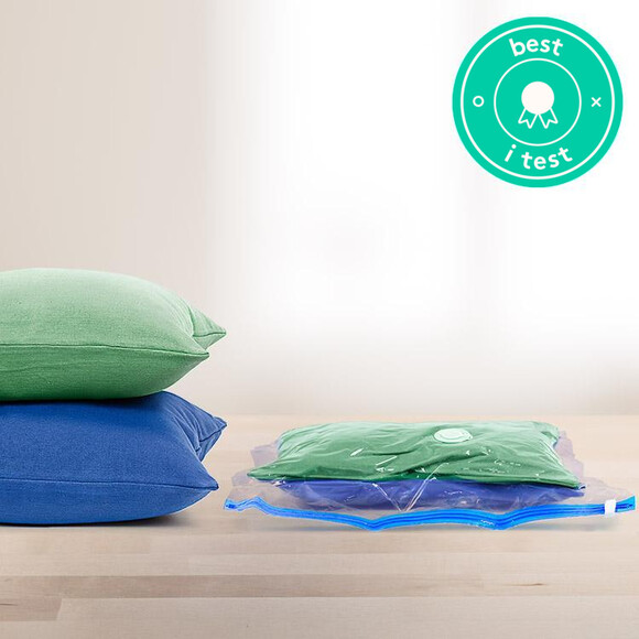 Vakuumposer til kl&aelig;r, puter og dyner