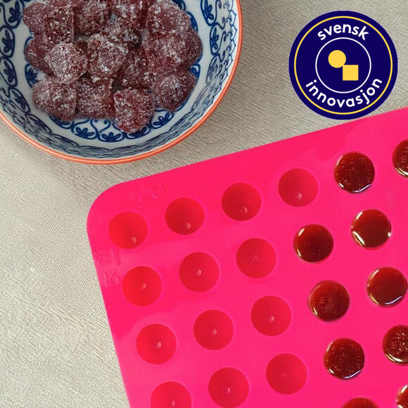 Gel&eacute;bringeb&aelig;rform i silikon