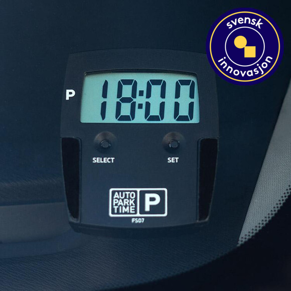 Automatisk P-skive Autoparktime, Modell 3