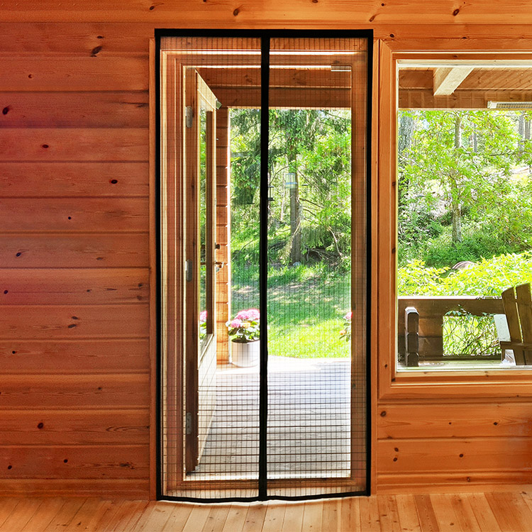 Myggnett med magnetl&aring;s