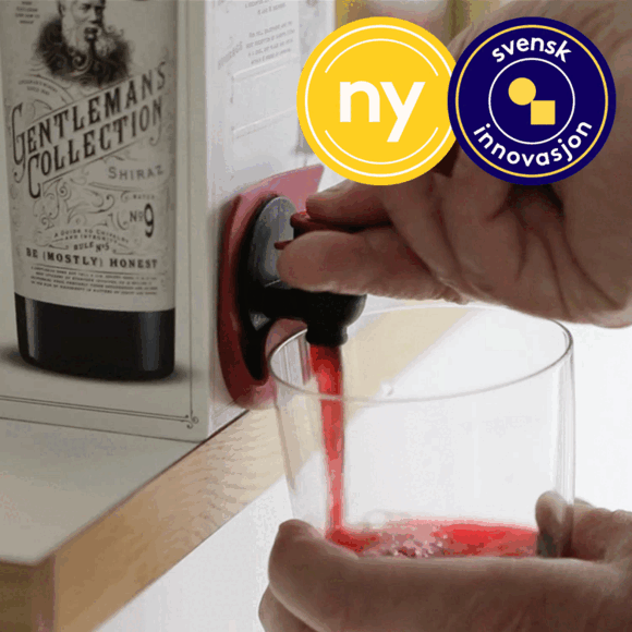 Dryppbeskyttelse til vinboks