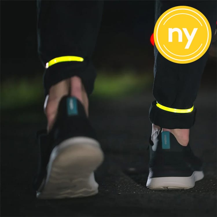Reflekterende sykkelbukseklemmer 2-pakning