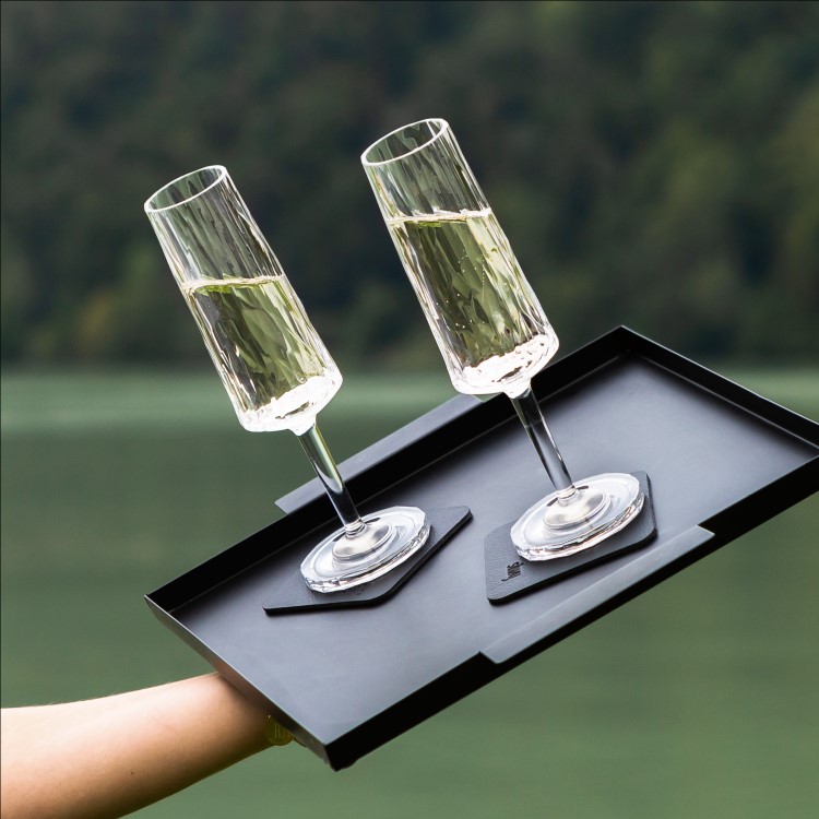 Magnetiska Champagneglas i plast Silwy, 2-pack Magnetiska Champagneglas i plast Silwy, 2-pack