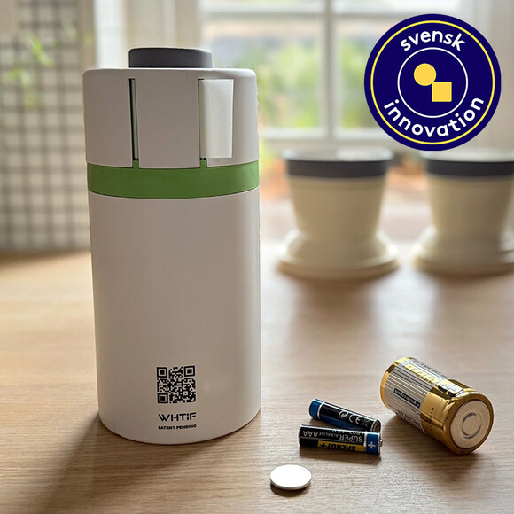 Batterilåda för återvinning