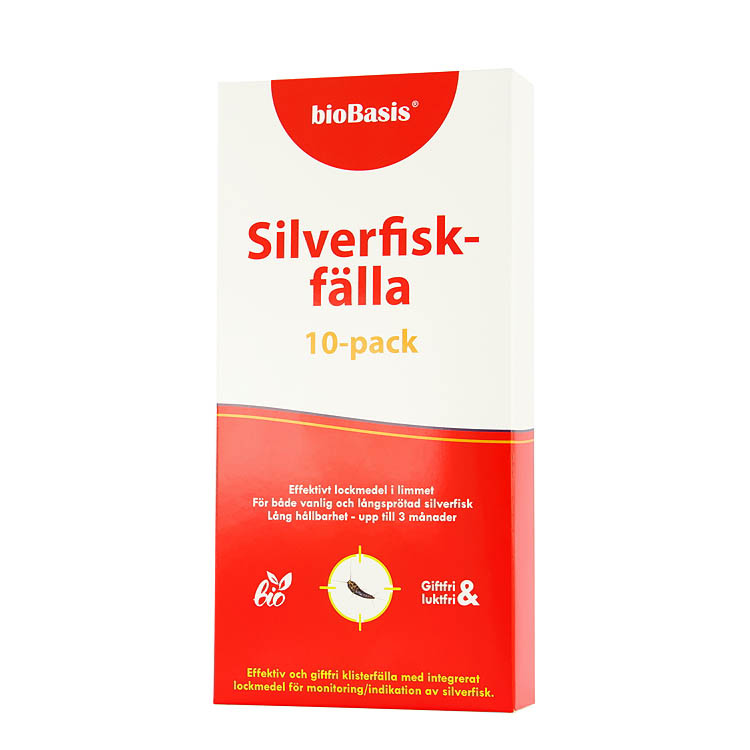 Silverfiskfälla, 10-pack