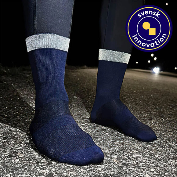 Löparstrumpor med reflex