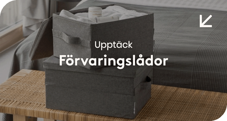 Till förvaringslådor