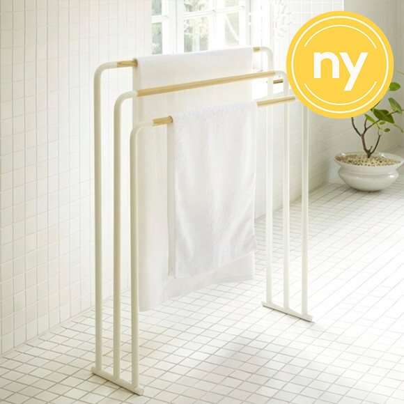 Ställning för handdukar, YAMAZAKI TOWEL HANGER, 19 x 70 x H 83 cm