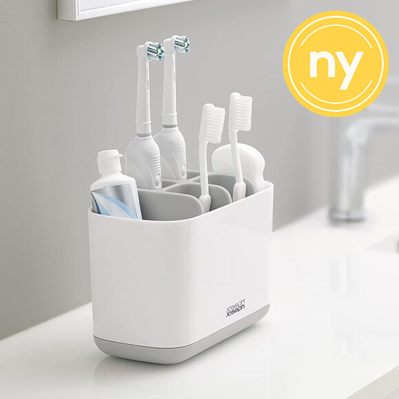 Ställ för eltandborstar, EASY STORE, 18 x 9 x H 11,5 cm, Joseph Joseph
