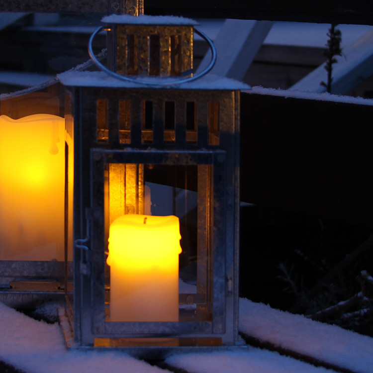 Ljus med skymningssensor