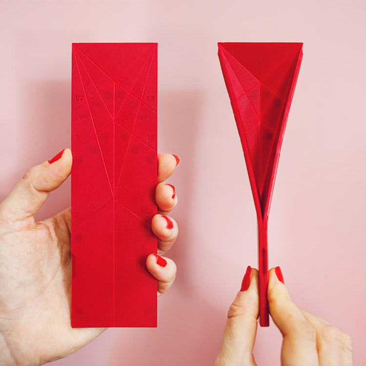 Hopfällbar måttsats 2-pack