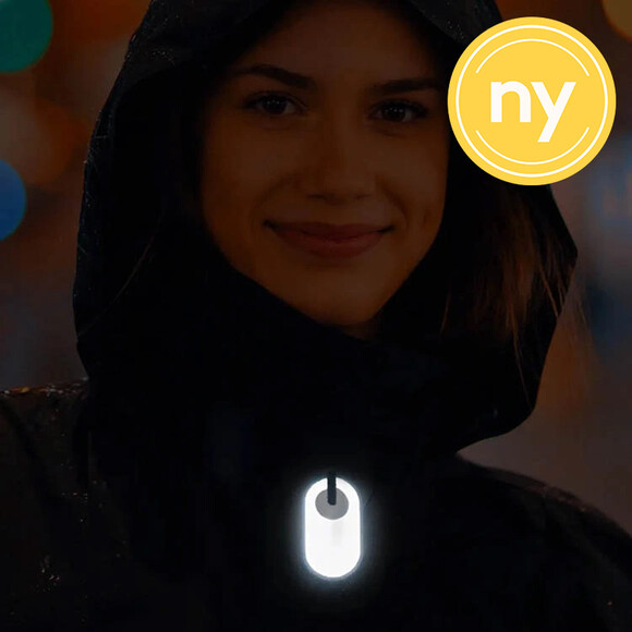 Reflex med elastiskt snöre