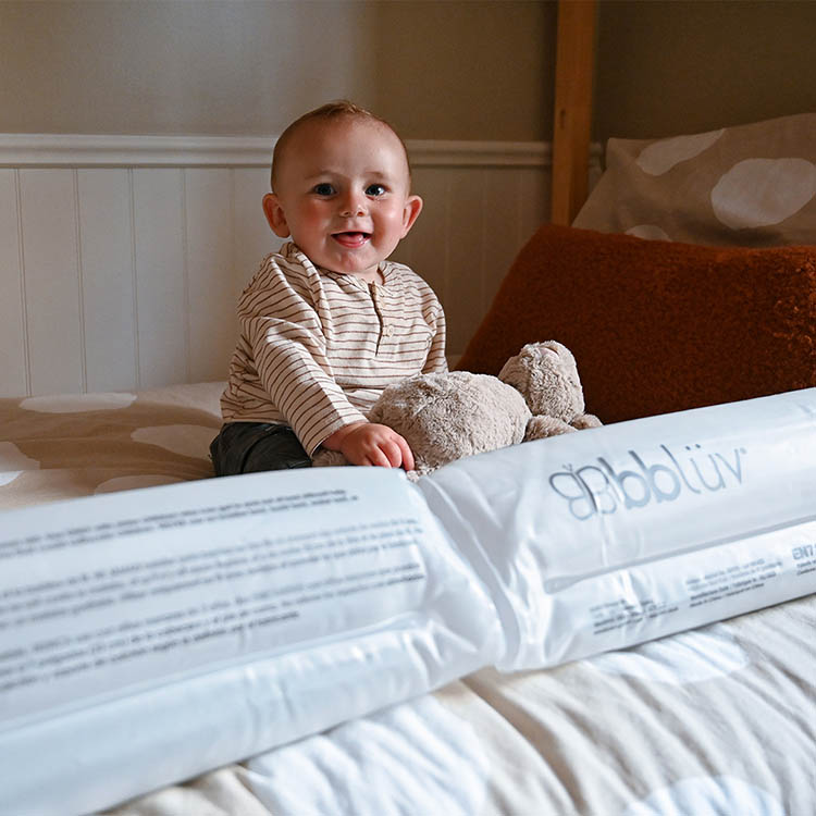 Uppblåsbart sängskydd