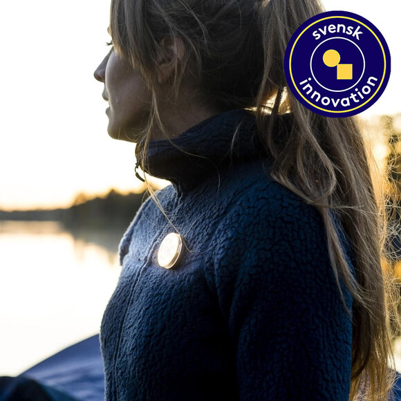 Lampa med textilfäste, GelaLight