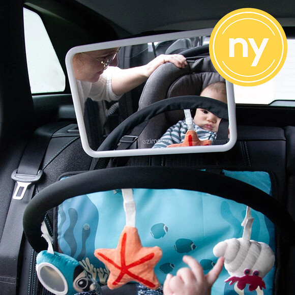 LED-spegel för bilbarnstol