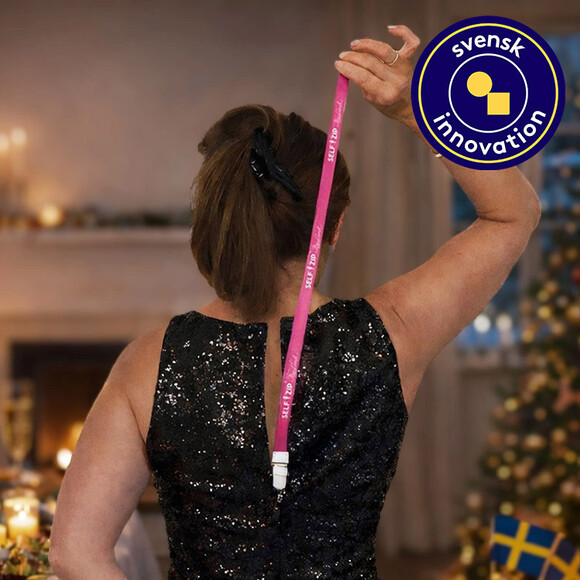 Self zip - n&aring; dragkedjan p&aring; ryggen