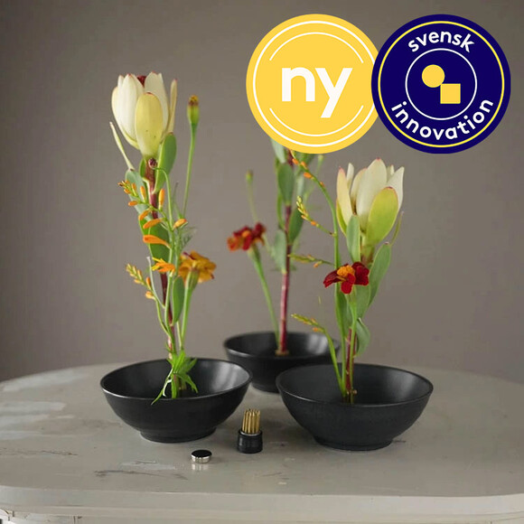 Magnetiska mini&ndash;blomsterfakirer 3-pack