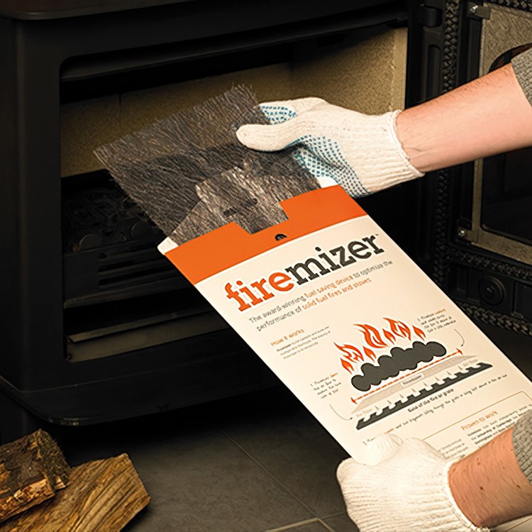 St&aring;lmatta till grill och brasa